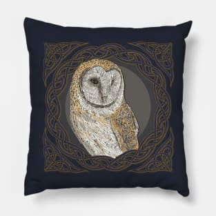 Celtic Owl Pillow