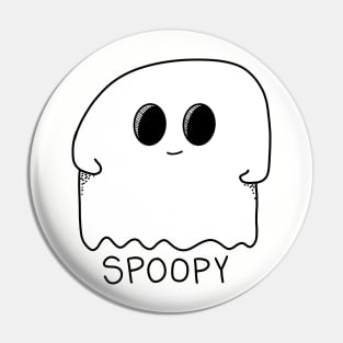 Spoopy Ghost Pin