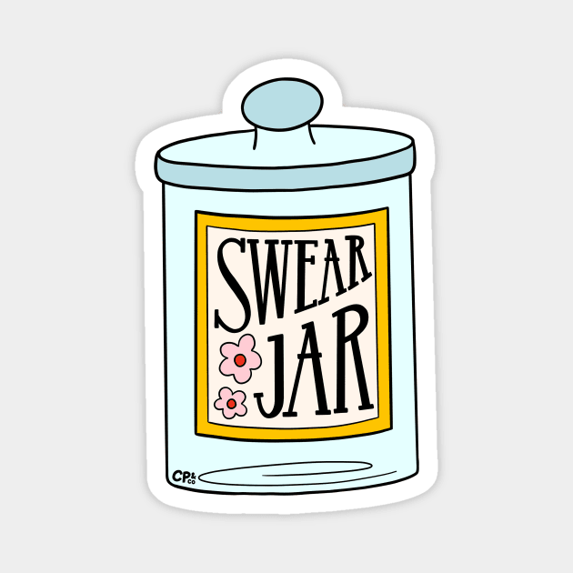 Swear Jar Magnet by Christine Parker & Co