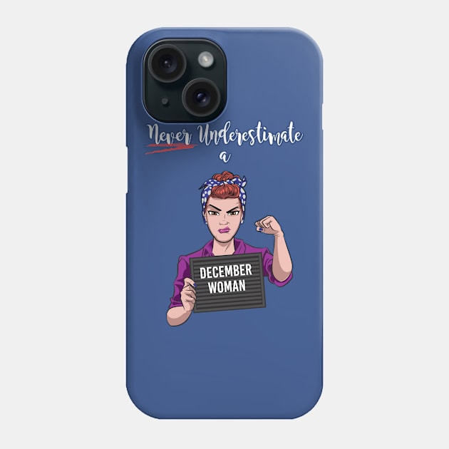 December Woman Phone Case by Surta Comigo