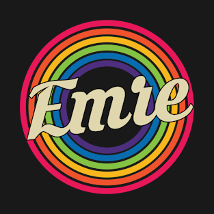 Emre - Retro Rainbow Style T-Shirt