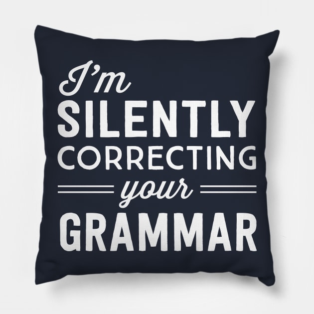 I'm silently correcting your grammar Pillow by Portals