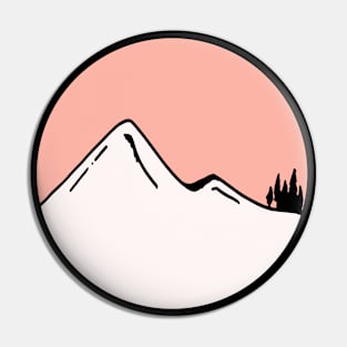 Mountains Sketch V12 Pin