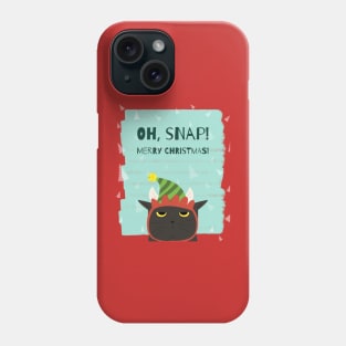 oh snap merry Christmas Phone Case