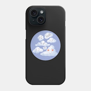 Cloud Family - Sticker Phone Case