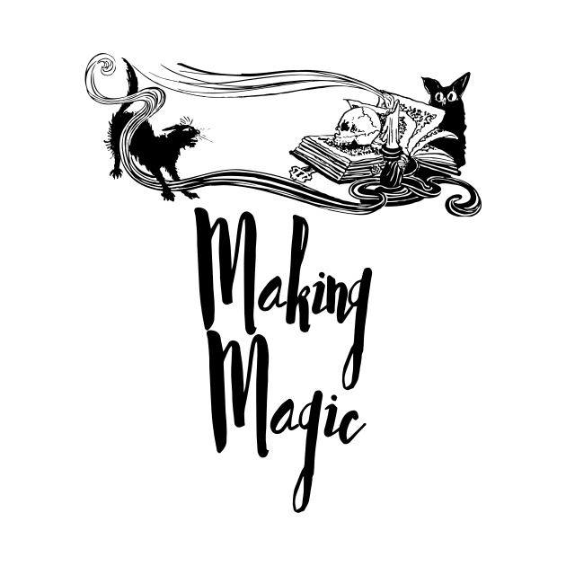 Halloween Kitties Making Magic by Sleepy Time Tales