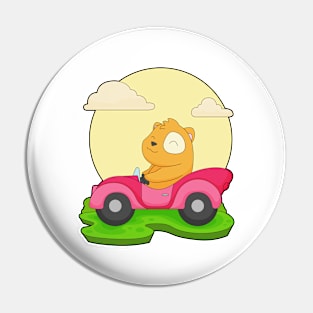 Hamster Car Pin