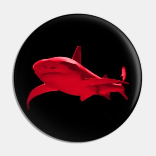 Shark Red Pin