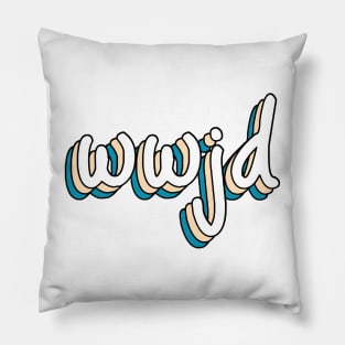 what would jesus do? Pillow