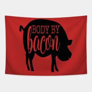 Body By Bacon Tapestry