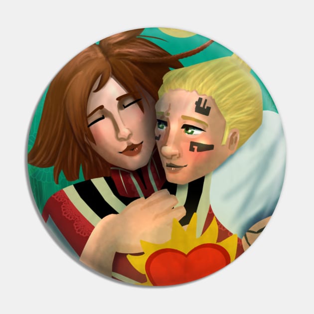 A Divine Reunion Pin by AwesomeChipz