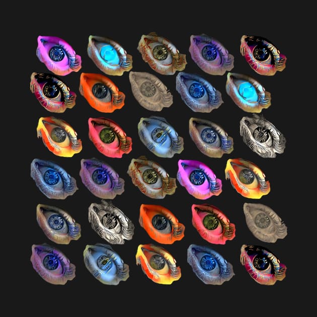 Collection of Strange Eyes by Swabcraft