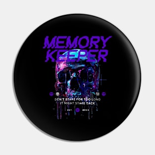 Memory Keeper Skull Pin