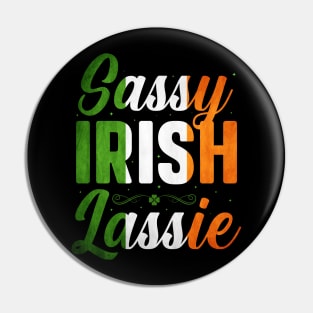 Sassy Irish Lassie Pin