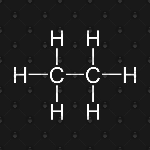 Ethane C2H6 by Zeeph