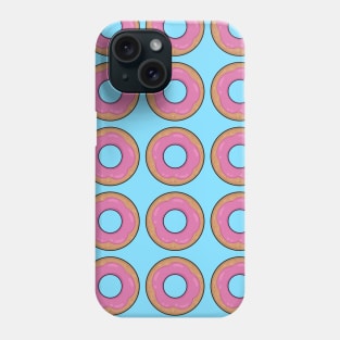 Pink Donut (pattern) Phone Case