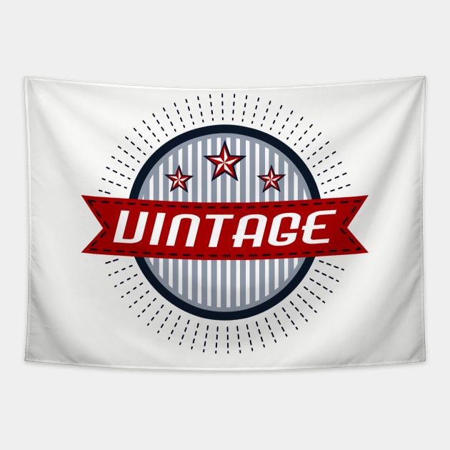 Vintage Logo Tapestry by TaliDe