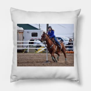 Barrel racing Pillow