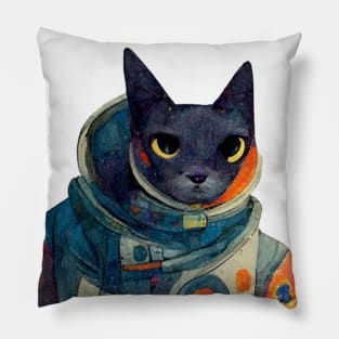 Astro Cat Pillow