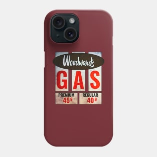 ⛽ Woodwards Gas ⛽ Retro circa Phone Case