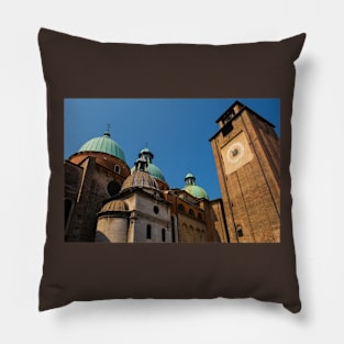 Treviso Cathedral and Bell Tower, Italy Pillow