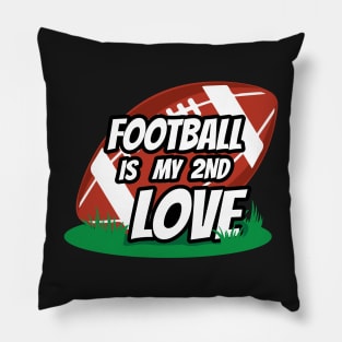 Football Love Design Pillow