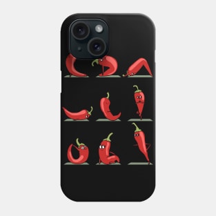 Chilli Pepper Yoga Phone Case