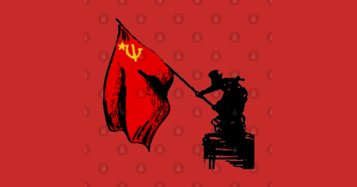 Raising a Flag over the Reichstag - Soviet Union - T-Shirt ...