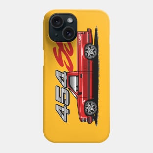 Chevy 454 SS Pickup Truck (Super Red) Phone Case