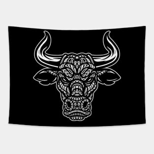 Bull Tribal Tapestry