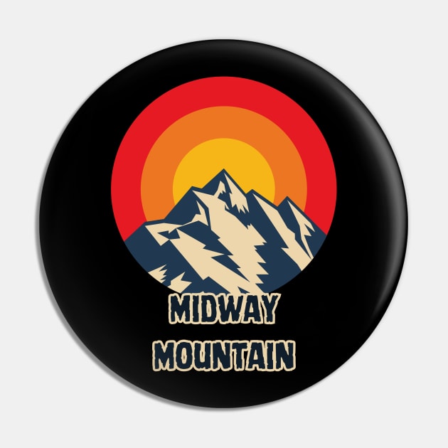 Midway Mountain Pin by Canada Cities