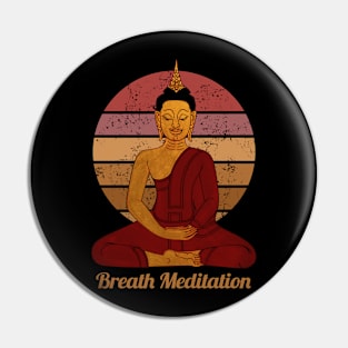 Breath Meditation Pin