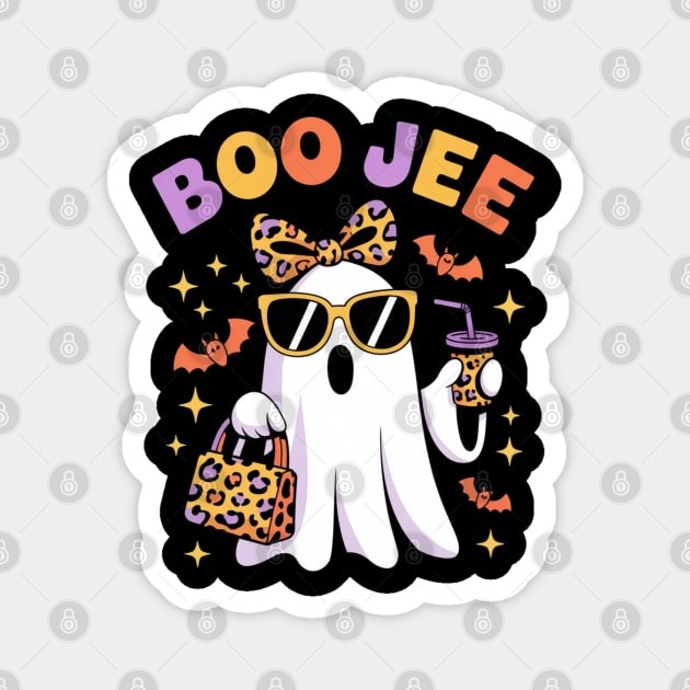 Halloween-Vibes Magnet by Creatifly Graphic Tees