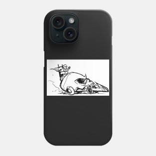 Skull car Phone Case