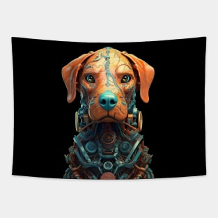 Industrial Punk Dogs by Liza Kraft 2.0 Tapestry