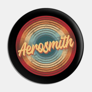 Aerosmith Vintage Circle Pin