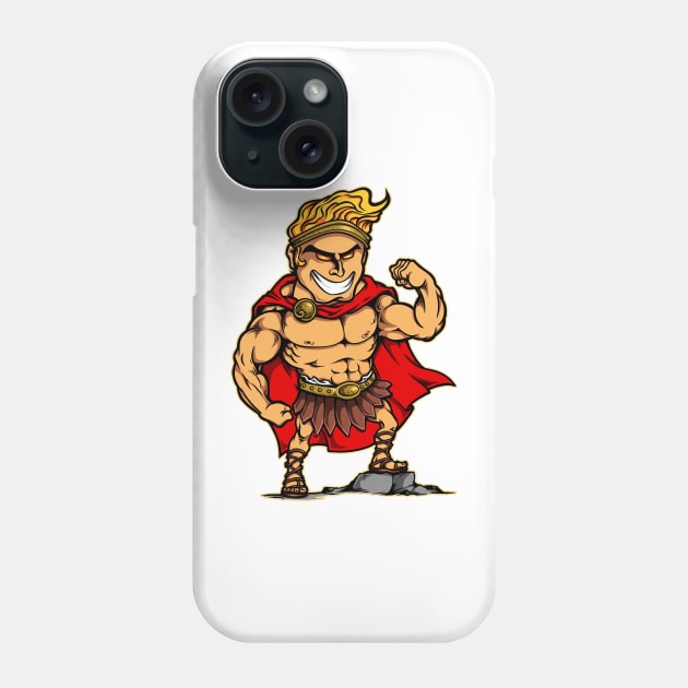 Roman greek Phone Case by SAN ART STUDIO 