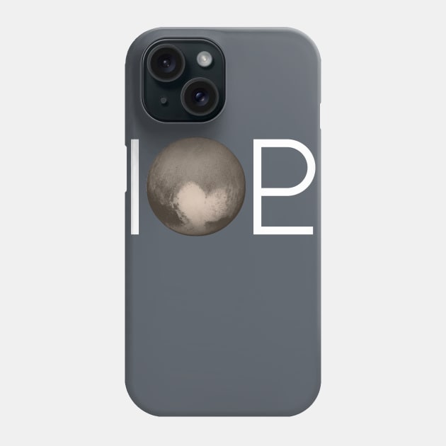 I Heart Pluto | White Ink Edition Phone Case by geekchic_tees