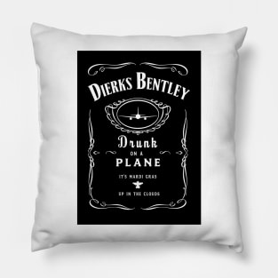 drunk on a plane Pillow