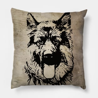 German Shepherd Pillow