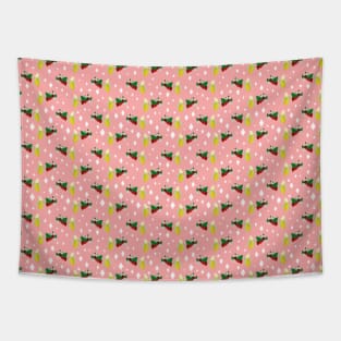 Strawberry Banana Diamond Pattern Tapestry