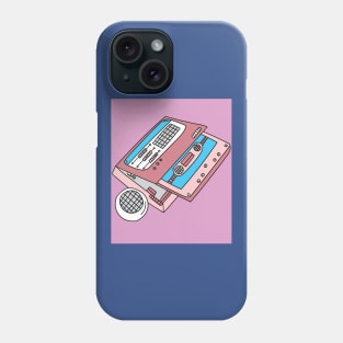 Old Colorful Stylish Retro Music Radios Phone Case