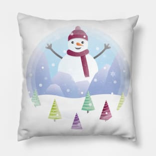 Ancient Snow God-2 Pillow