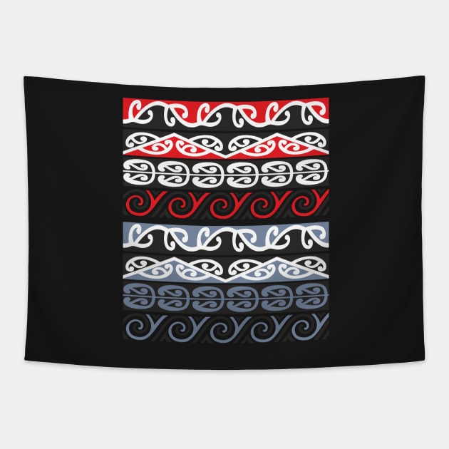 MYSTICAL NORTHERN PATTERN Tapestry by CHRONIN