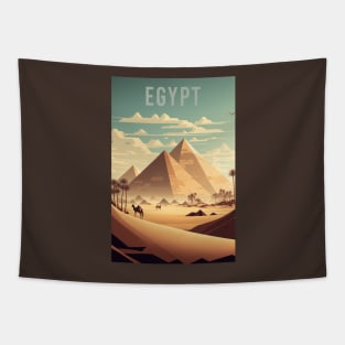 The Vector Pyramids of Giza Tapestry