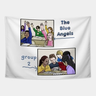 Grade School Math Group Diagram Tapestry