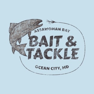 Assawoman Bay Bait & Tackle (Distressed) T-Shirt