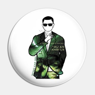 A Portrait of Wong Kar-Wai director of Fallen Angels Pin