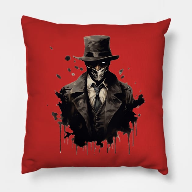 Rorschach Pillow by Jason's Finery