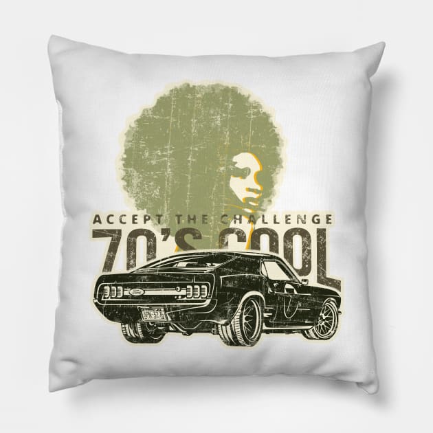 1969 Mustang Mach 1 | Ford Mustang | For dark backgrounds Pillow by SW-Longwave